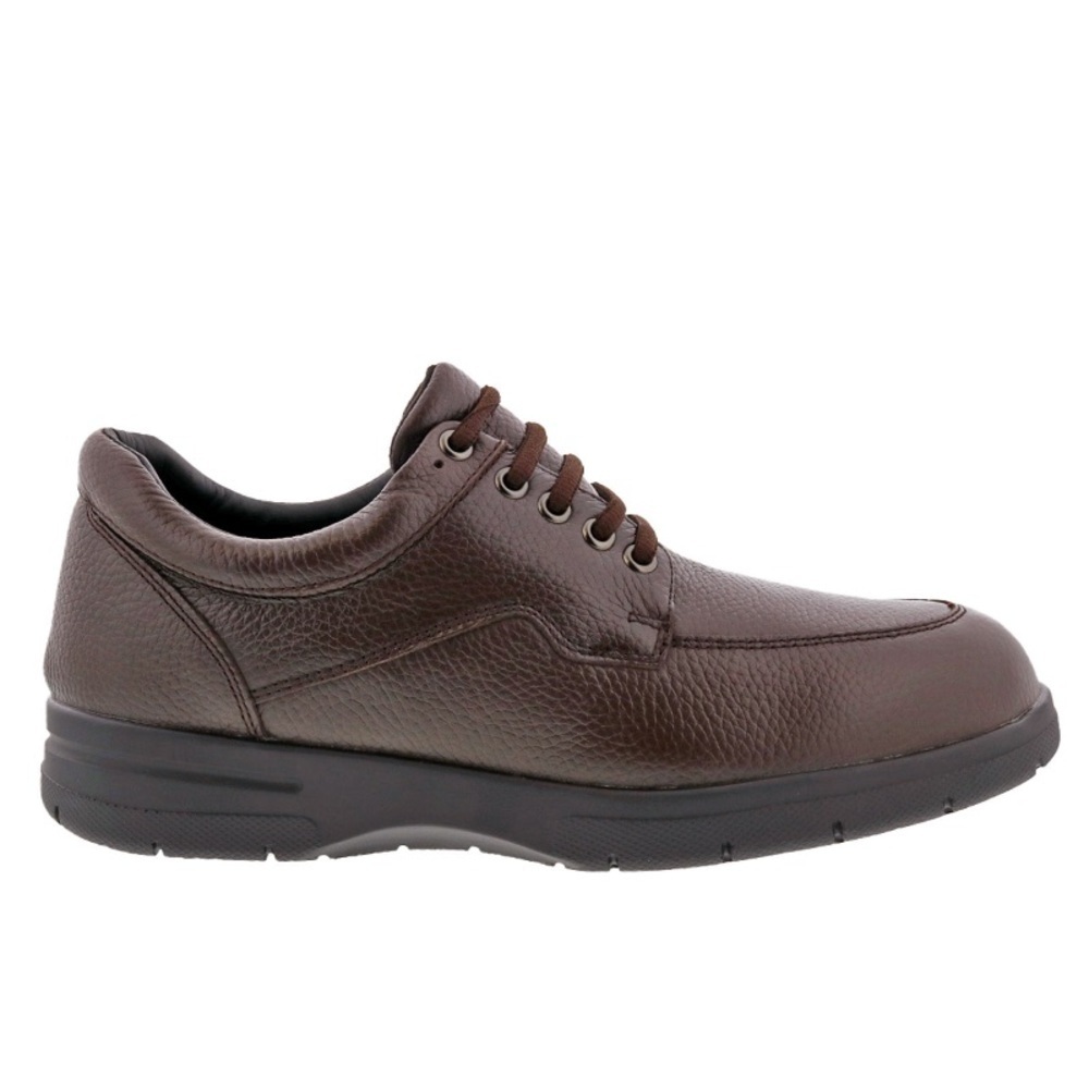 NWT Men’s DREW Walker II brown leather orthopedic oxfords- Size 16 Wide 4W